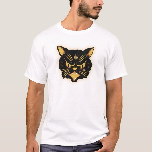 T-shirt Chat noir (Devant)