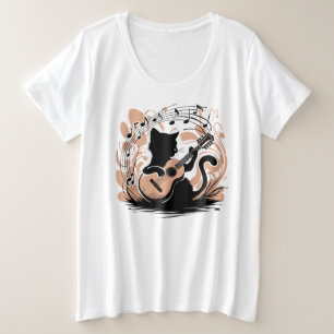 T-shirt - Chat noir