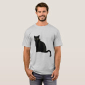 T-Shirt Chat Noir (Devant entier)