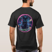 T-shirt Chat Noir Céleste (Dos)