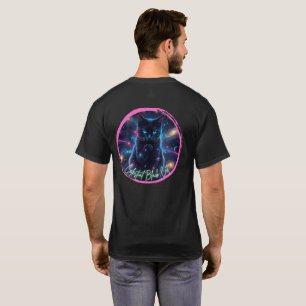 T-shirt Chat Noir Céleste