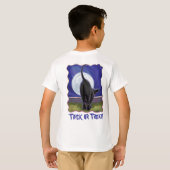 T-shirt Chat noir C'est mon costume (Dos entier)