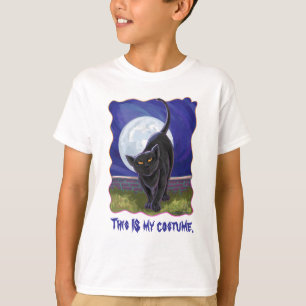 T-shirt Chat noir C'est mon costume