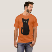 T-shirt Chat noir, chaton mignon, plaisir spottaculaire (Devant entier)