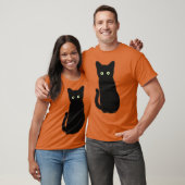T-shirt Chat noir, chaton mignon, plaisir spottaculaire (Unisexe)