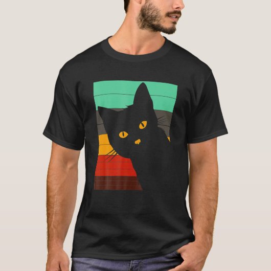 T-shirt Chat noir de Cute (Devant)