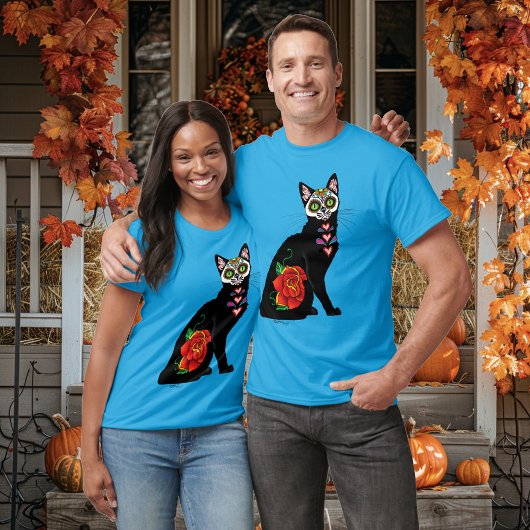 T-shirt Chat noir de Sugar