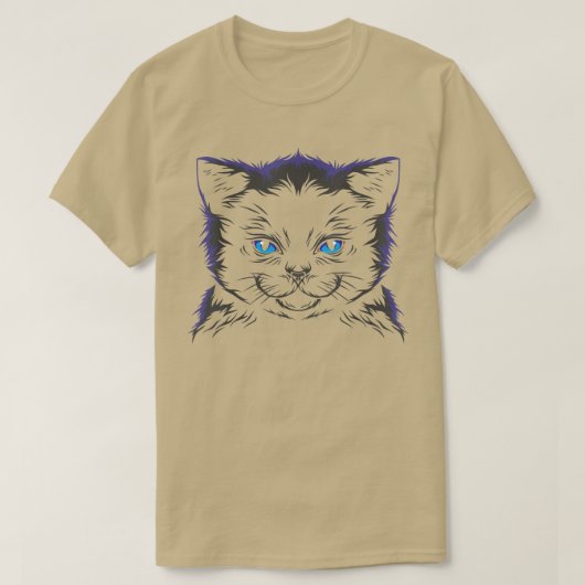 T-shirt Chat noir déplaisant93 (Design devant)