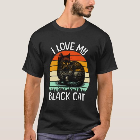 T-shirt Chat Noir Grumpy Chat Noir (Devant)