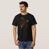 T-shirt chat-noir-Halloween (Devant entier)