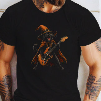 T-shirt chat-noir-Halloween