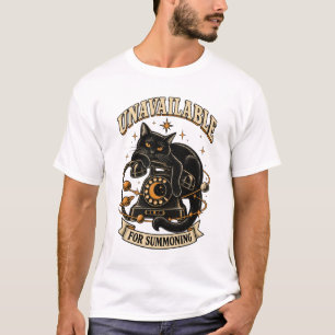 T-shirt Chat Noir Halloween Indisponible pour l'Évocation