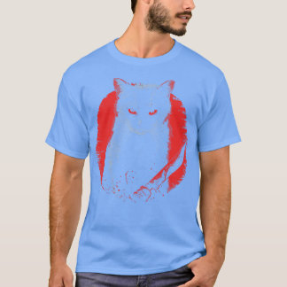 T-shirt Chat Noir Horreur