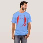 T-shirt Chat Noir Horreur (Devant entier)