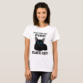 T-shirt Chat Noir Kitty (Devant entier)