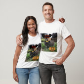 T-Shirt Chat Noir La Sorcière Arrive (Unisexe)