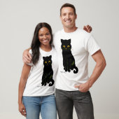 T-shirt Chat noir, Louis Wain (Unisexe)
