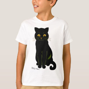 T-shirt Chat noir, Louis Wain
