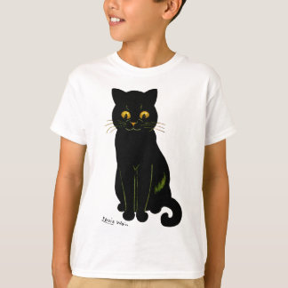 T-shirt Chat noir, Louis Wain