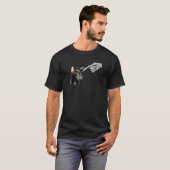 T-shirt Chat Noir Main de squelette Boop Kitten Hallowee (Devant entier)