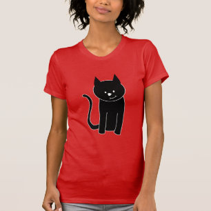 T-shirt Chat noir mignon
