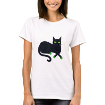 Chat noir mignon