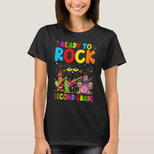 T-shirt Chat Noir Prêt à Rock Deuxième Année Retour à l'É
