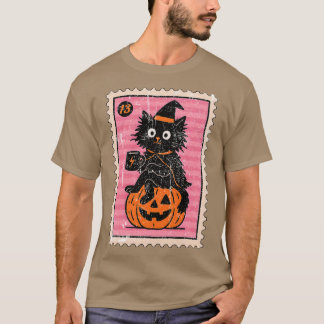 T-shirt Chat noir sorcière