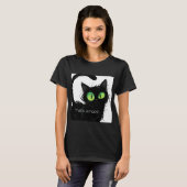 T-shirt Chat noir "That's a Mood" T pour femmes - Chemise (Devant entier)