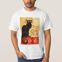 Chat noir vintage d'Art Nouveau Le Chat Noir