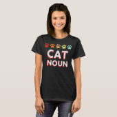 T-shirt CHAT, nom (Devant entier)