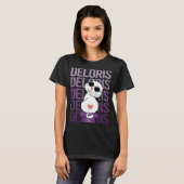 T-shirt Chat - Nom de Deloris (Devant entier)