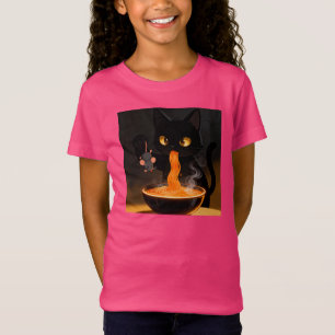 T-Shirt Chat Obsidienne & Souris Audacieuse – Fête de Rame