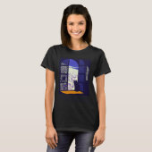 T-shirt Chat ombré (Devant entier)