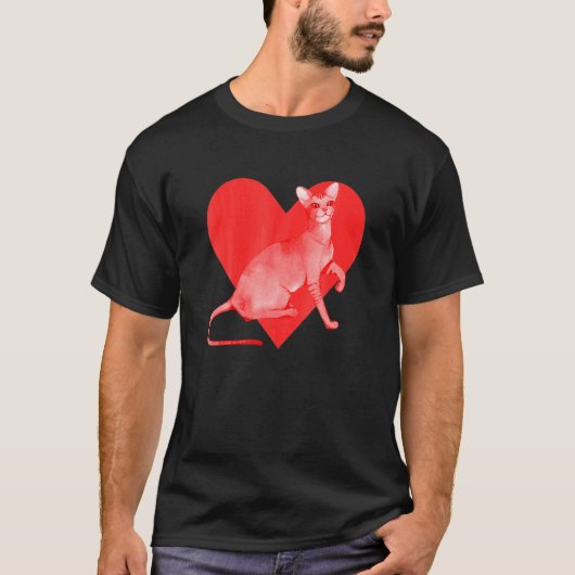T-shirt Chat oriental (Devant)
