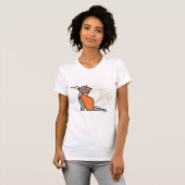 T-shirt Chat origami (Devant entier)