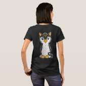 T-SHIRT CHAT OWL (Dos entier)