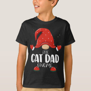 T-shirt Chat Papa Gnome Correspondance famille Pyjama de N