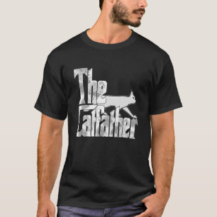 T-shirt Chat Papa Le Catpère Crazy Chat Père Kitty Daddy