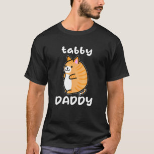T-shirt Chat Papa Tigré Graphique disant  1