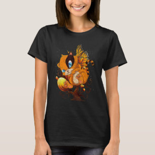 T-shirt Chat Papillon Magique Insecte Propriétaire de Ch