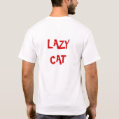 T-shirt Chat paresseux (Dos)