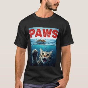 T-shirt Chat Parodie Chat Souris Humoristique Chasse Souri
