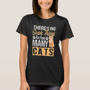 T-shirt Chat Pas De Chance Comme Beaucoup De Chats