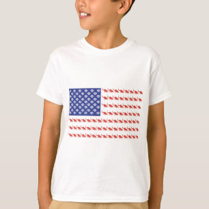 T-shirt Chat patriotique/USA