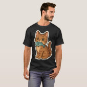 T-shirt Chat pêcheur (Devant entier)