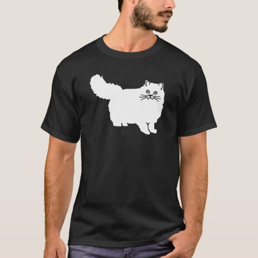 T-shirt chat persan (Devant)