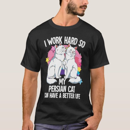 T-shirt Chat Persan 2 (Devant)