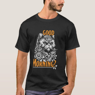 T-shirt Chat Persan BONJOUR Propriétaire de chat persan Gr