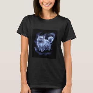 T-shirt Chat persan coloré